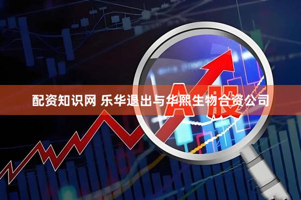 配资知识网 乐华退出与华熙生物合资公司